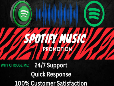 Spotify music promotion organically, spotify album promotion