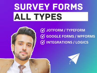 Jotform, Typeform, Survey & Google Form Responsive in 48 hours