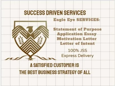 Professional motivation letter or letter of intent writing service