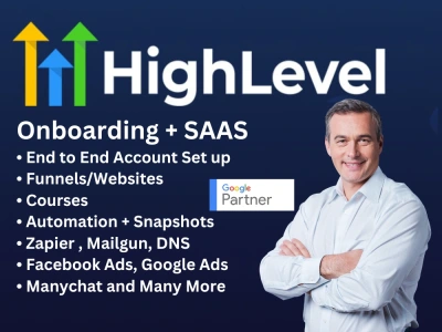 Go high-level account manager, GHL funnel builder and automation specialist
