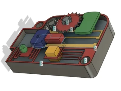 Cad models, technical drawings and 3D-printed models