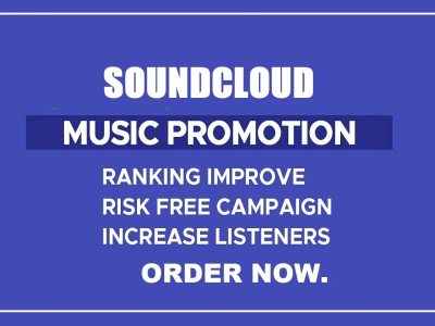 Premium organic soundcloud promotion to US audience