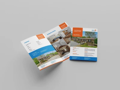 A commercial real estate offering memorandum brochure.