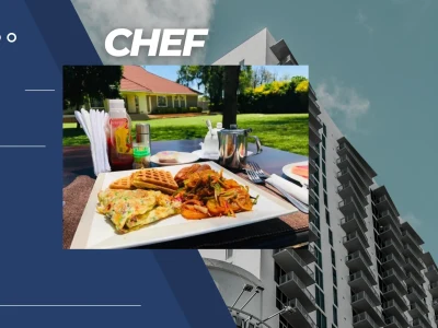 A Chef with vast knowledge in recipe writing and cooking lessons