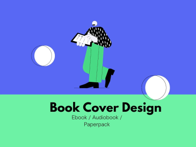 A professional audiobook/ebook cover design