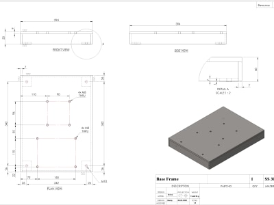 Welding and production drawings