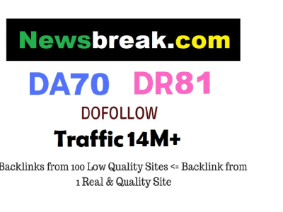 Guest post on news break, newsbreak.com Traffic 15M