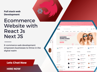 E-commerce website with React Js | Next js | Full Stack website | Upwork