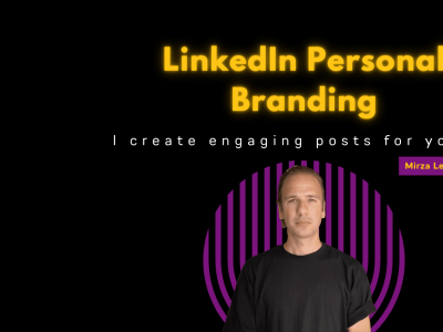 An engaging content for your personal LinkedIn account.