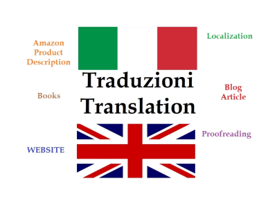 Translation from English to Italian