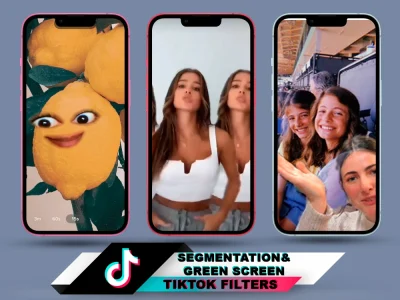 A viral high-quality Person Segmantation&Green Screen TikTok Filter