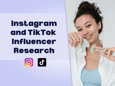 A list of ACTIVE Instagram & TikTok Influencers based on criteria