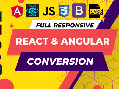 React.js, Angular.js, TypeScript.js and HTML responsive website | Upwork