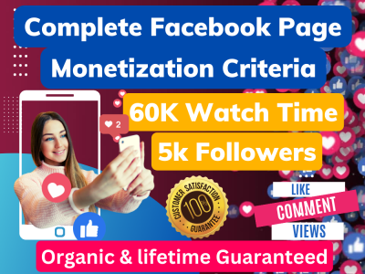 Facebook monetization criteria fillup organically