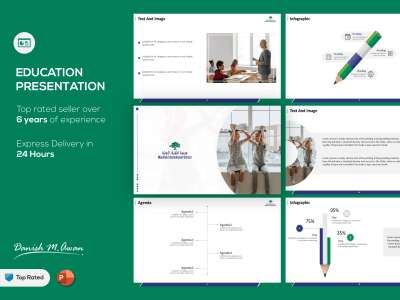 Education presentation in the starting rate of just 25$