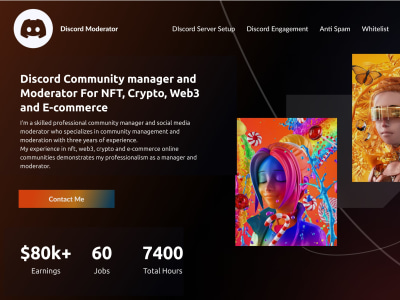 Community Management & Discord Moderation for Crypto/NFT/Web3