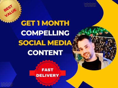 Copywrite social media, Twitter, linkedin posts, captions, content