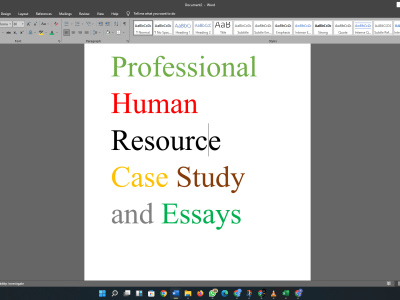 A quality human resource essay