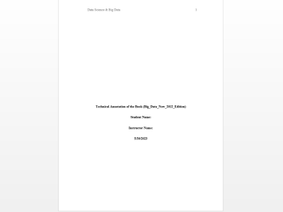 A creative and plagiarism-free content.