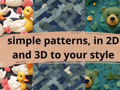 Create your pattern design in less than 12 hours | Upwork