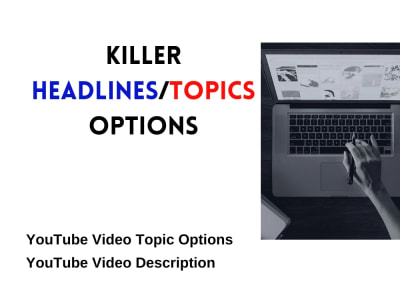 Persuasive Video Script Topics and Video Description