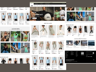 Website design for ecommerce website on wix, wordpress, shopify