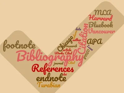 References formatted to meet your desired reference style