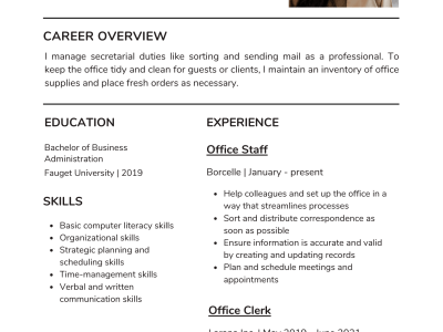 A RESUME YOUR CV | SKILLS| AND ALL DATA