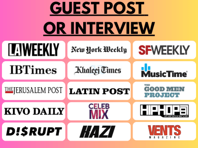 Publish your article or interview on laweekly, nyweekly, sfweekly