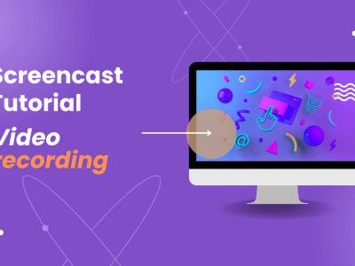 A screencast video tutorial for your website or software