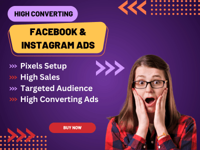 High converting Facebook ads / Instagram Ads - FB IG Marketing / Promotion