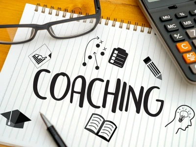 A business coaching or a psychological talk about your work or life
