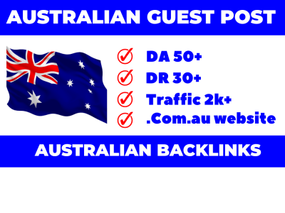 Australian guest post on Australian blog, au guest post