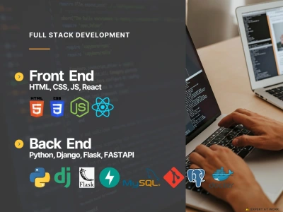 Full stack Web Application with Front End React and Back End Python ...