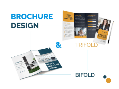A creative professional brochure design for your business