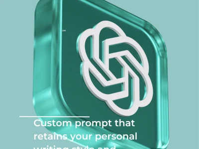 Personalized ChatGPT prompt for content writing using your writing style | Upwork