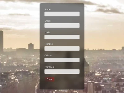 Form in html and css with database | Upwork