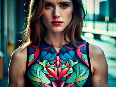 Trendy T-shirt Designs with Artificial intelligence Digital Art, pod