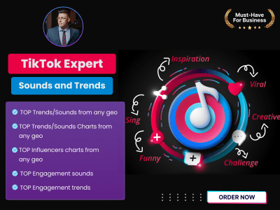 TikTok Expert - TOP Sounds, Trends, Engagement, Viral