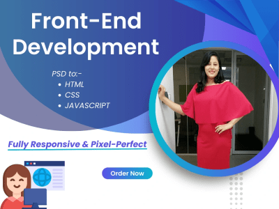 A Front-End Development of your website | Front-End Developer