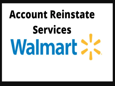 Your suspended Walmart account reinstated