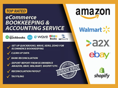 Accountant & Bookkeeper for Amazon, eBay, Shopify, eCommerce