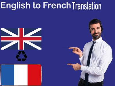 Provide a english to french translation