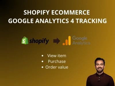 Shopify Ecommerce Google Analytics 4 Tracking