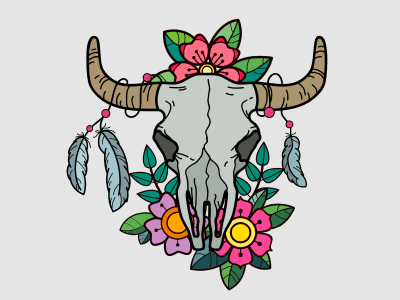 Tattoo design in traditional style