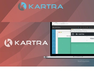 Modern kartra landing page or complete website