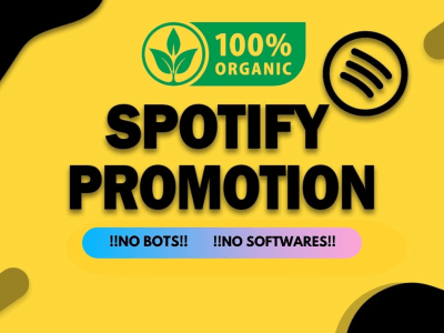 Organic spotify music promotion