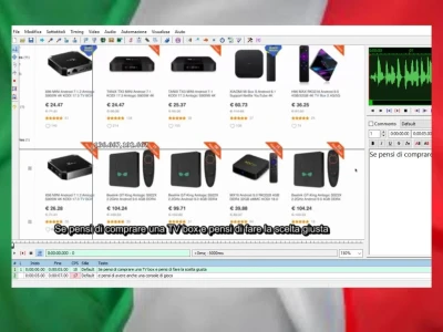 Srt videos, Youtube, webinars, and captions in Italian subtitles