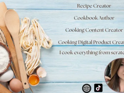 Create recipes for your cookbooks.