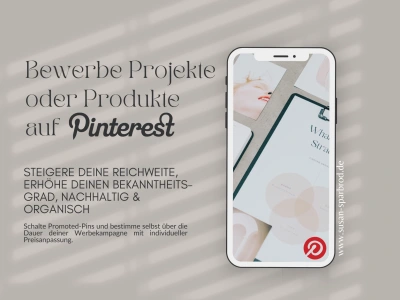 Creation & setup of a PROMOTED PIN on Pinterest
